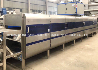 152KW Electric Maggi Making Machine SUS304 Fried Instant Noodle Production Line