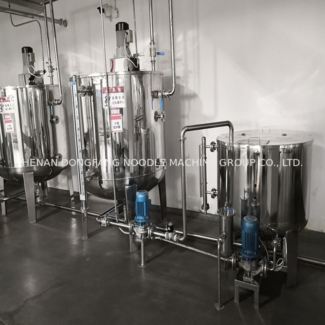 100KW Stick Noodles Production Line 4-5h Drying Noodles Manufacturing Plant