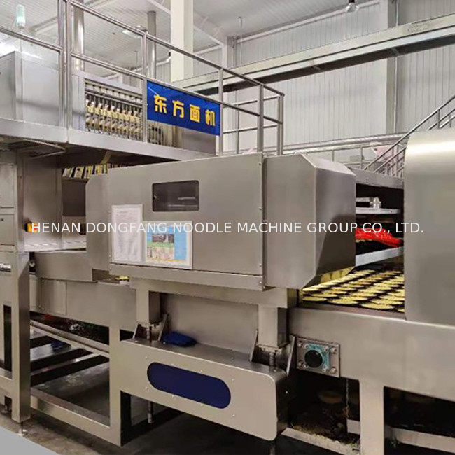 Instant Non Fried Cup Noodle Production Line 140000pcs/8h Large Capacity