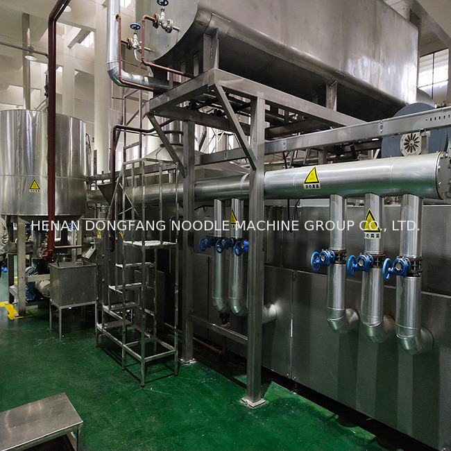 100000 Bags /8H Fried Noodle Machine Instant Noodle Making High Efficiency