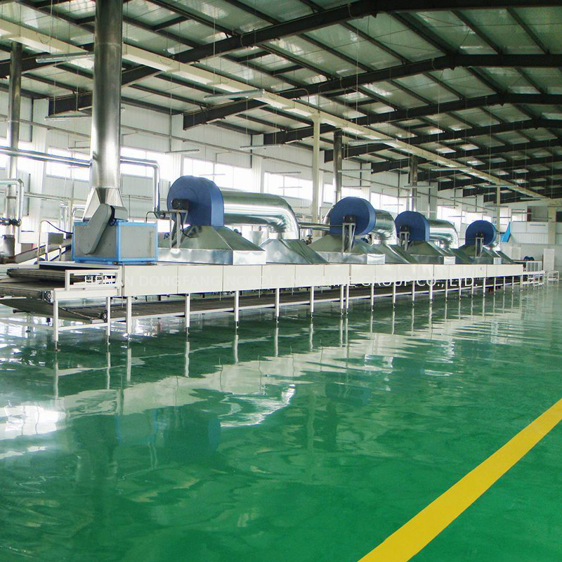 3.5 Tons 8H Chowmein Production Line Hakka Noodle Plant Machinery