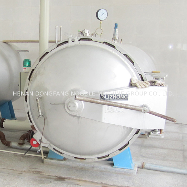 3.5 Tons 8H Chowmein Production Line Hakka Noodle Plant Machinery