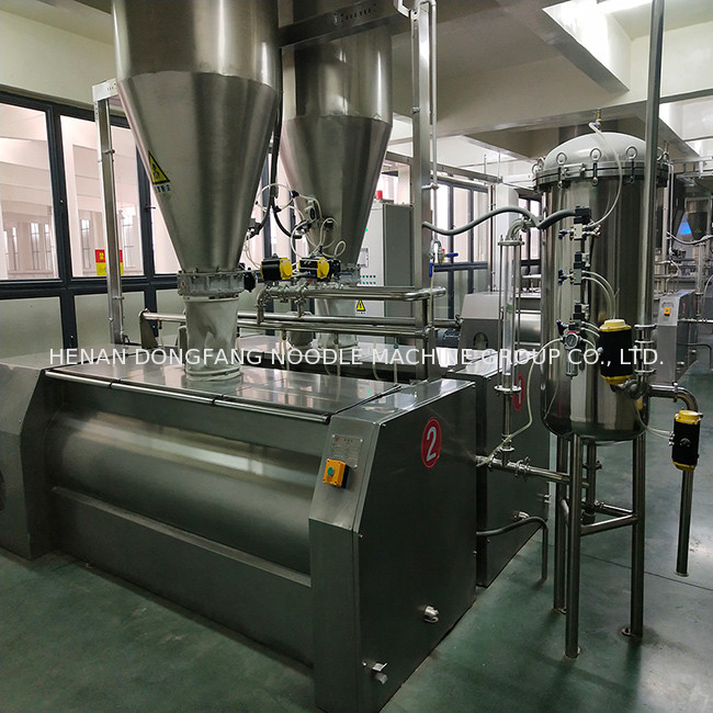 SS304 Instant Noodle Maker Machine 1250KG/H Automatic Maggi Making