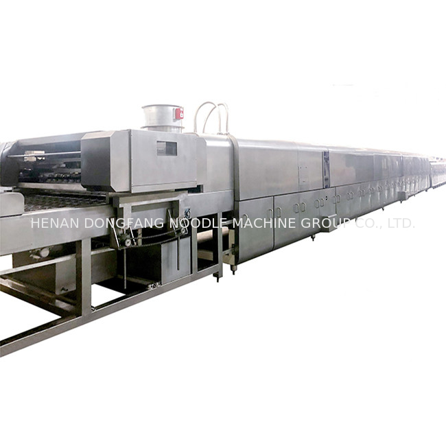 PLC Instant Noodle Maker Machine Automatic Maggi Making ISO9001