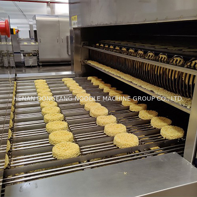 80000PCS/8h Instant Noodle Processing Line Round 70g Fried Noodle Machine