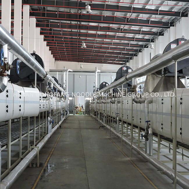 Non Fried Indomie Noodle Processing Line 380V 50HZ Instant Noodles Machinery