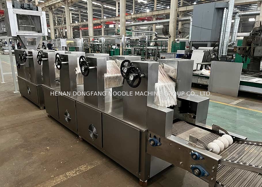 SS304 Instant Noodle Production Line Automatic Noodle Maker Machine CE