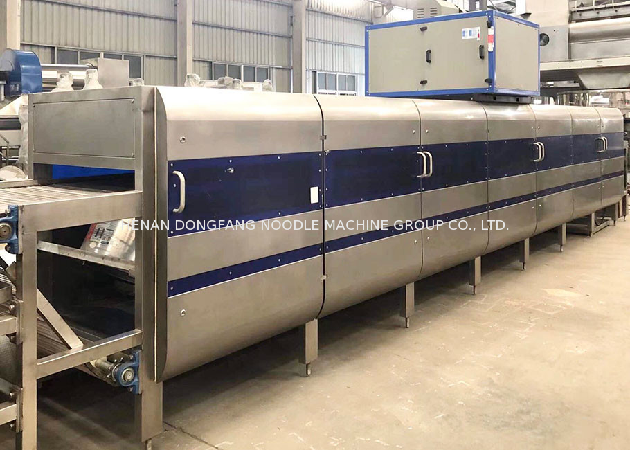 152KW Electric Maggi Making Machine SUS304 Fried Instant Noodle Production Line