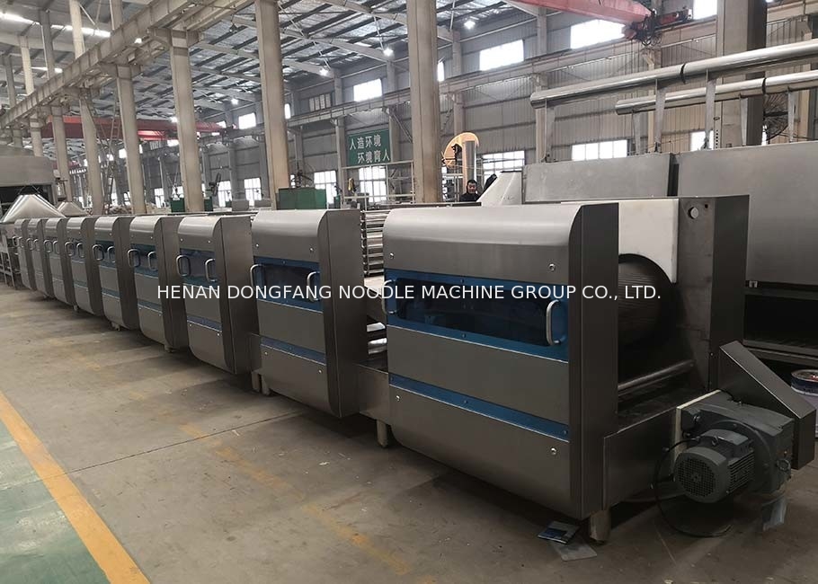 Industrial Fried Indomie Noodle Machine 110000 Bags /8h Fully Automatic