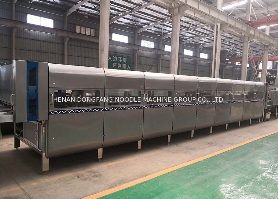 PLC Control Fried Noodle Machine Manufacturing Plant Fully Automatic