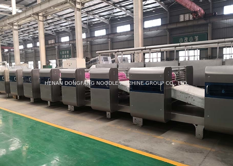 PLC Control Fried Noodle Machine Manufacturing Plant Fully Automatic