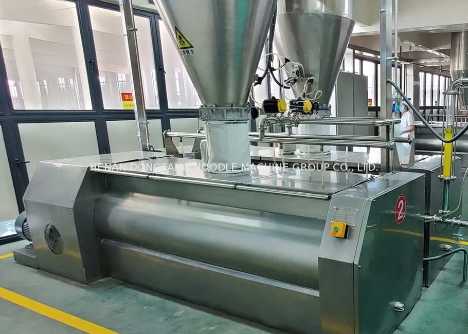 Industrial Ramen Noodle Equipment Ripen Fresh Noodle Making Machine 12Tons /8h