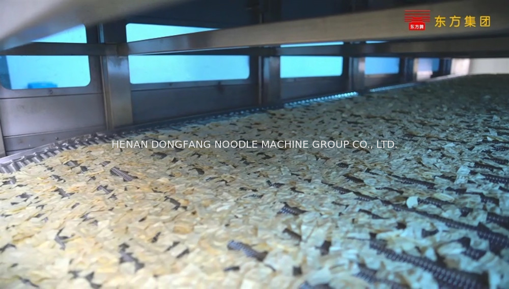 Fully automatic ripen leaf noodle production line