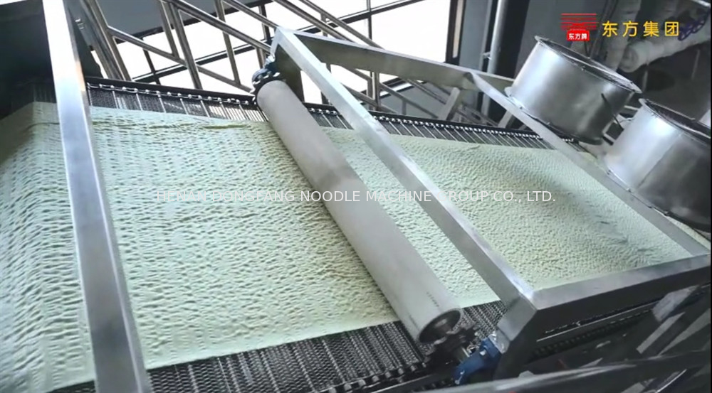 Fully automatic ripen leaf noodle production line