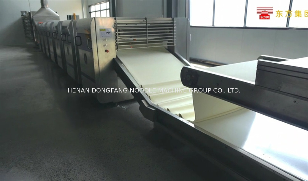 Fully automatic ripen leaf noodle production line