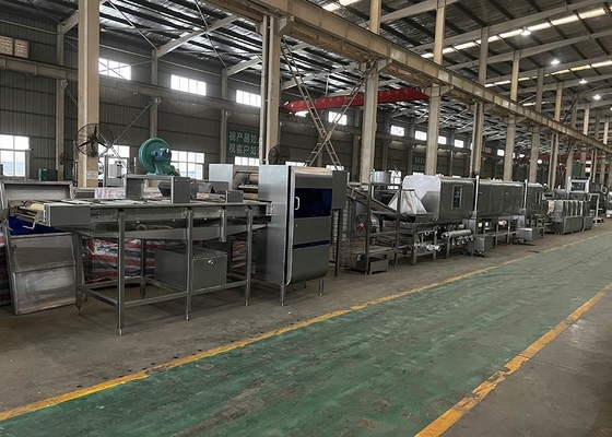 Automatic Wai Wai Instant Noodle Production Line Plant Low Energy Consumption