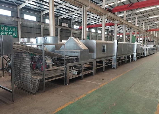 Stainless Steel Fried Noodle Machine Manufacturing Plant CE ISO Approved
