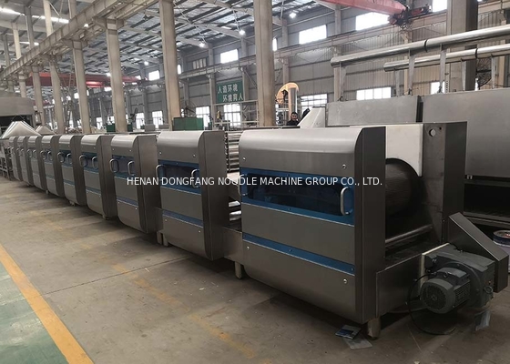 Industrial Fried Indomie Noodle Machine 110000 Bags /8h Fully Automatic