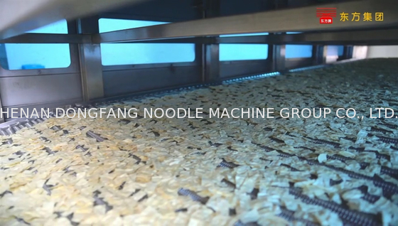 Fully automatic ripen leaf noodle production line